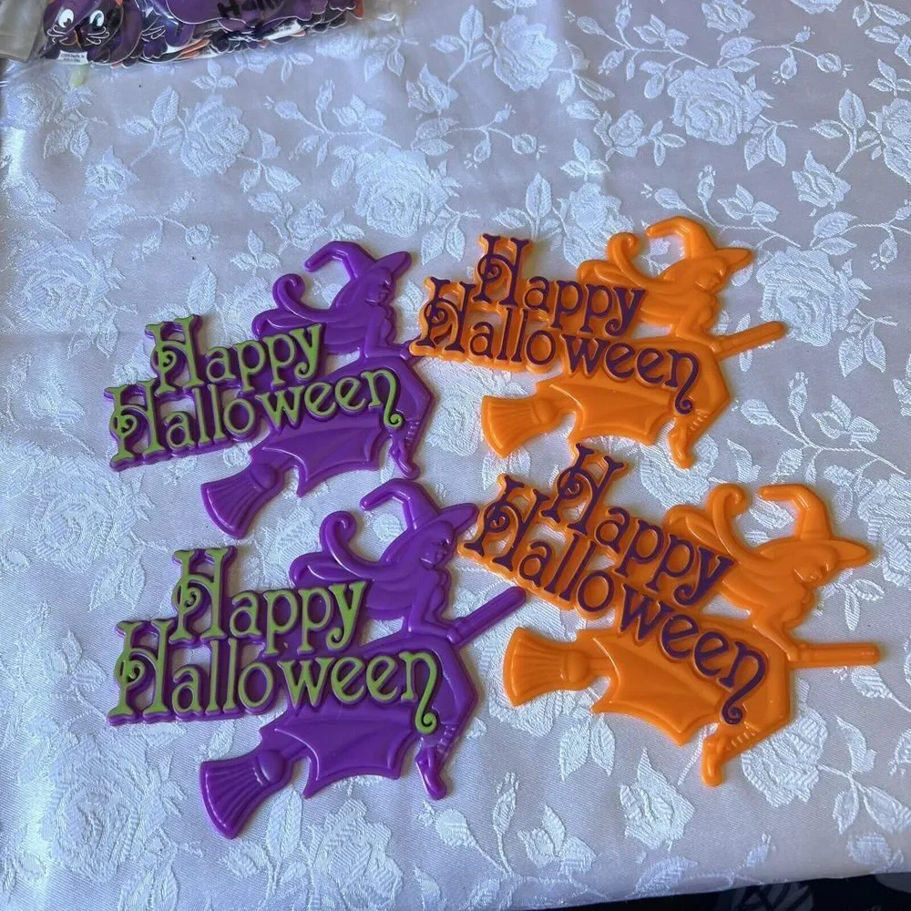 2008 Decorate Cat‎ Cupcake Toppers & Happy Halloween Witch 64 Pcs